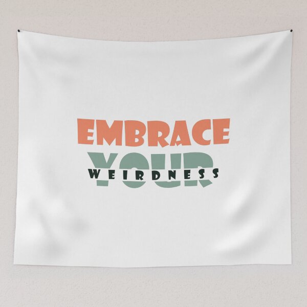 Item preview, Embrace your weirdness designed and sold by Mandala & More.