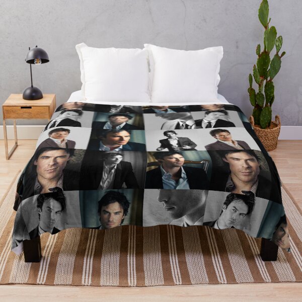Ian Somerhalder collage - Sagittarius Throw Blanket