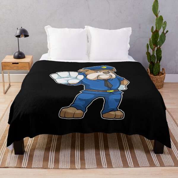 Item preview, Dog as Police officer with Police uniform designed and sold by Snabdesign84.