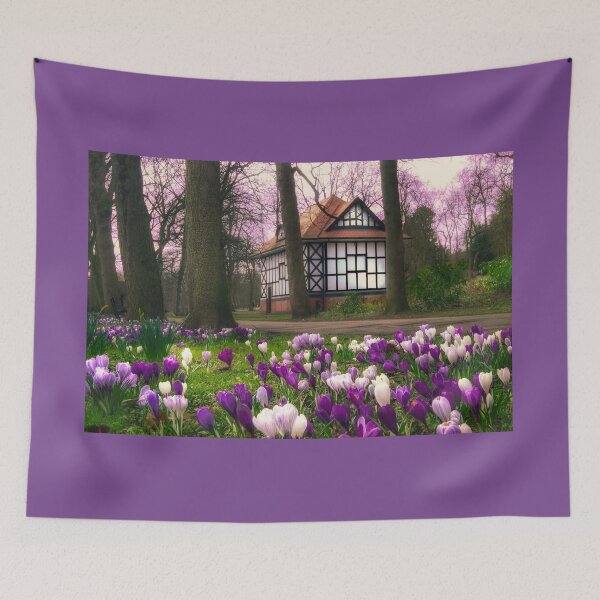 Item preview, Crocuses at Thornes Park in Wakefield  designed and sold by Alisonchambers2.