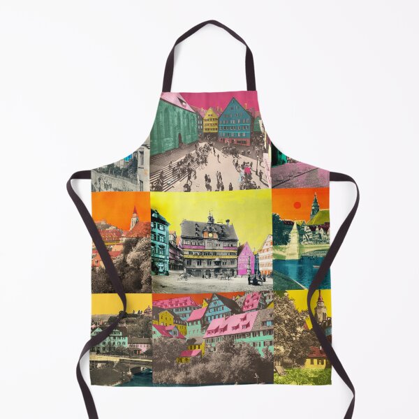 Item preview, Tübingen is colorful, colorful cityscapes, Baden Württemberg designed and sold by Mauswohn.