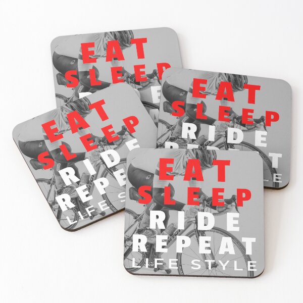 Item preview, Eat sleep ride repeat Life style designed and sold by VrajStudio.
