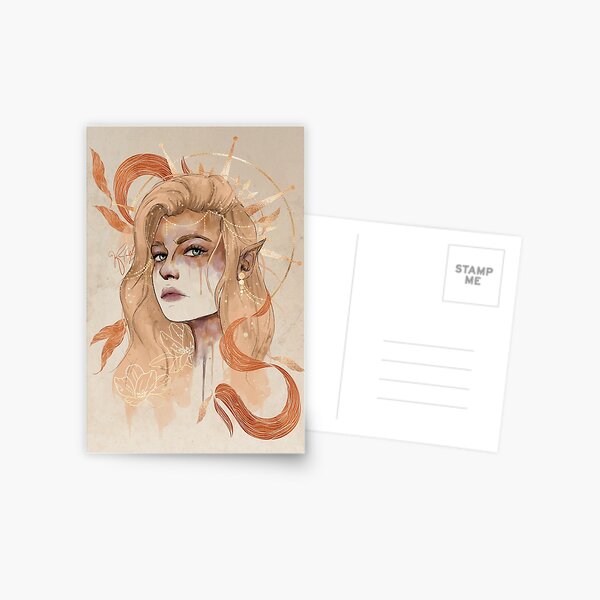 Celestial Aelin Postcard
