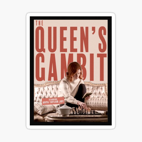 The Queen's Gambit TV Series Poster, Minimalist Wall Art Poster – Aesthetic  Wall Decor