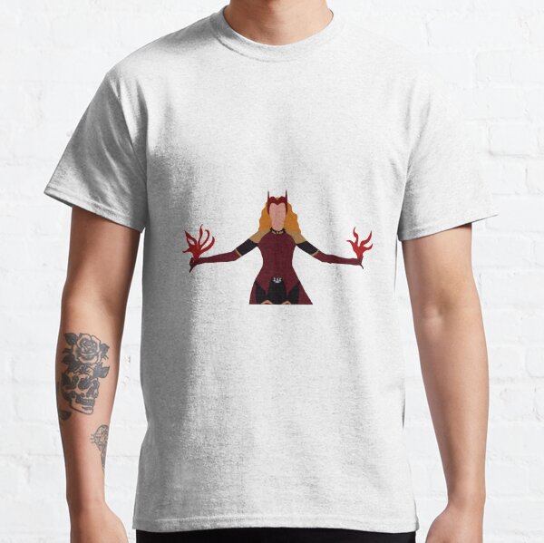 Elizabeth Olsen Scarlet Witch Tee - Retro Sweater and Homage Vintage Shirt  for Fans - Bluefink