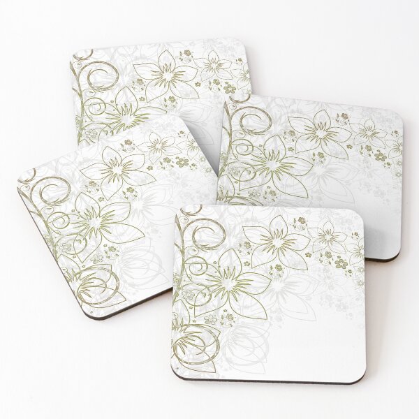 Item preview, Decorative Gold And White designed and sold by FantasySkyArt.