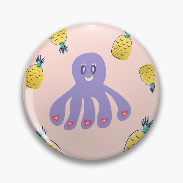 Item preview, Pineapple Octopus designed and sold by TheGoToStore.