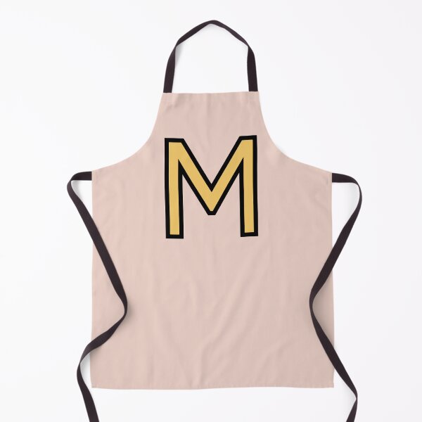 Item preview, Funky Yellow Letter M designed and sold by D-Spot Shop.