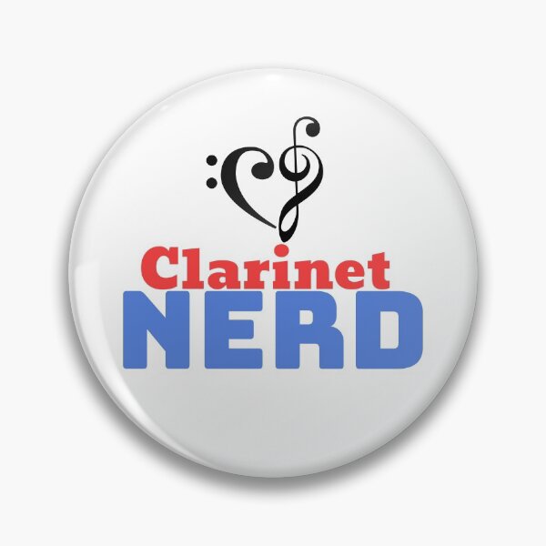 Item preview, Clarinet NERD - Cool designed and sold by Musicianst0re.