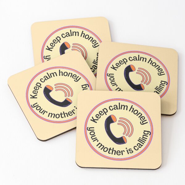 Item preview, Mantén la calma cariño ... tu madre está llamando designed and sold by Manoroma.