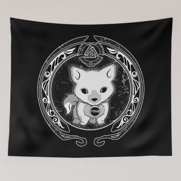 Item preview, Fenris Wolf designed and sold by NicGrayGraphic.
