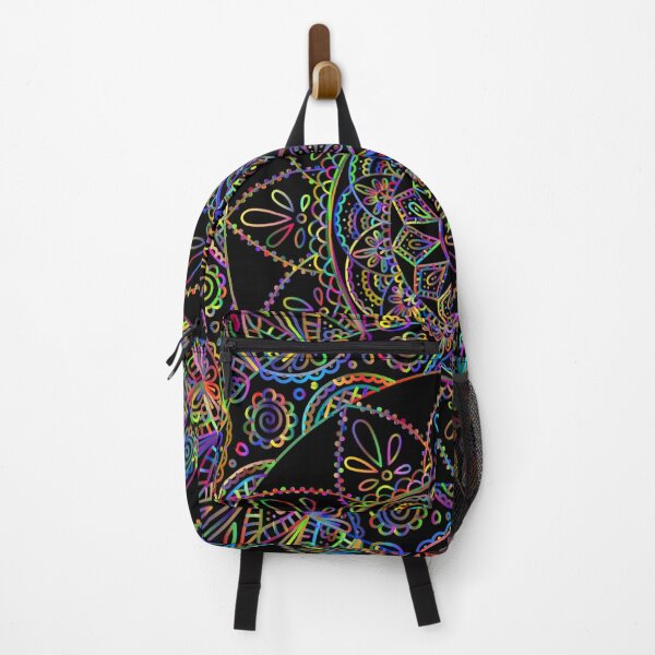 Item preview, Blacklight Ornamental Mandala Aesthetic designed and sold by VagabondTees.