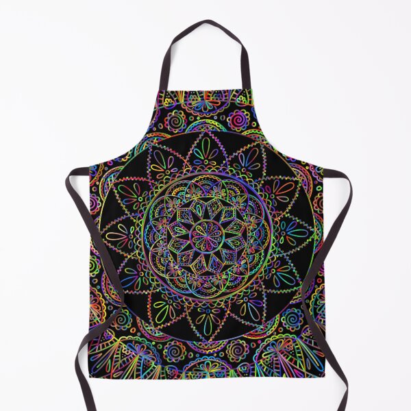 Item preview, Blacklight Ornamental Mandala Aesthetic designed and sold by VagabondTees.