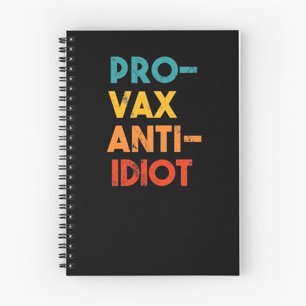 Artikelvorschau, Pro-Vax Anti-Idiot Retro entworfen und verkauft von WPahat.