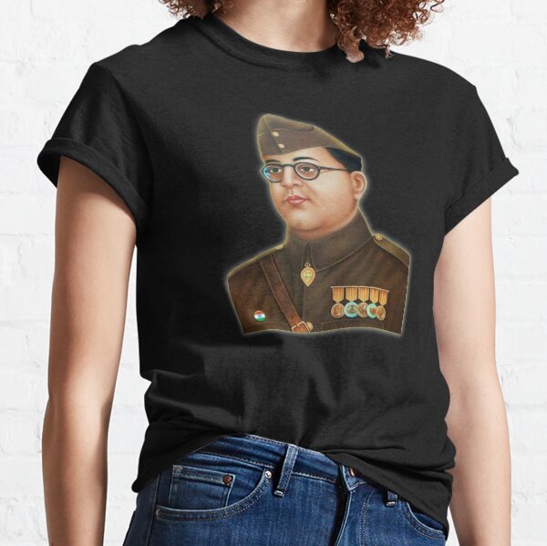 subhash chandra bose t shirt