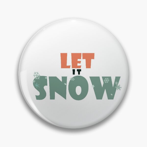 Item preview, Let it snow designed and sold by Mandala & More.