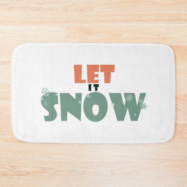 Item preview, Let it snow designed and sold by Mandala & More.