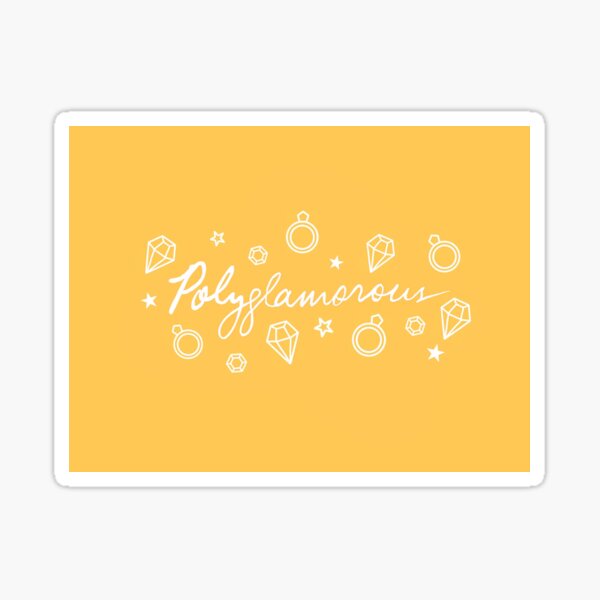 Polyglamorous Sticker