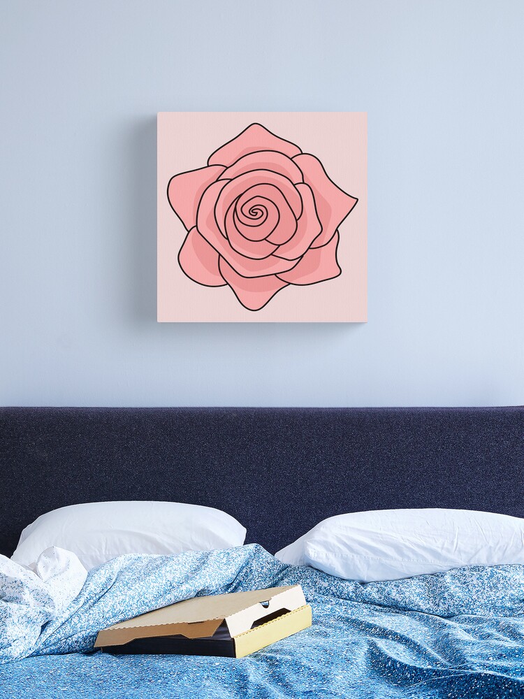 Roses Wall Tapestry Pink Roses Print Large Floral Tapestry 