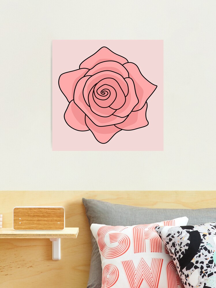 Roses Wall Tapestry Pink Roses Print Large Floral Tapestry 