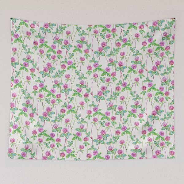 Item preview, Clover Fields - Eggshell designed and sold by beccaboyce.