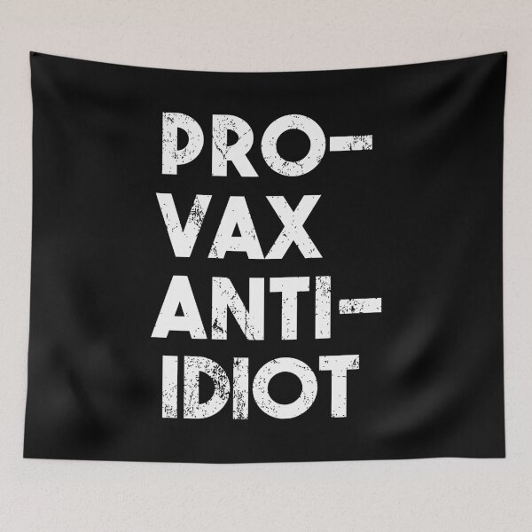 Item preview, Pro-Vax Anti-Idiot Retro designed and sold by WPahat.