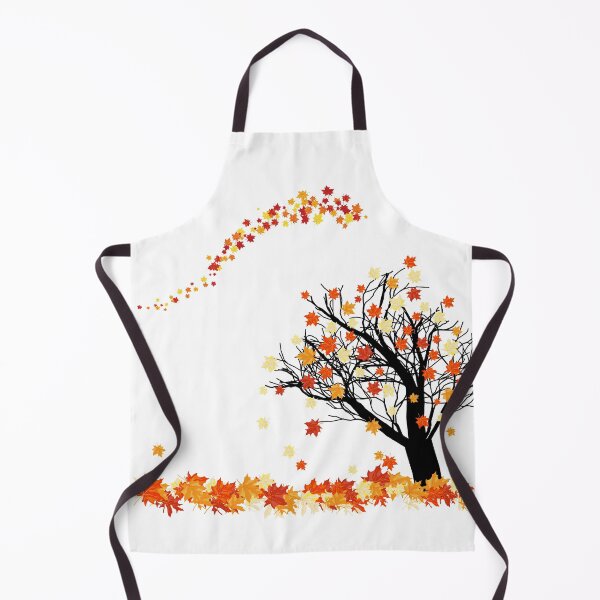 Item preview, Autumn tree with falling leaves designed and sold by CA-Creatives.