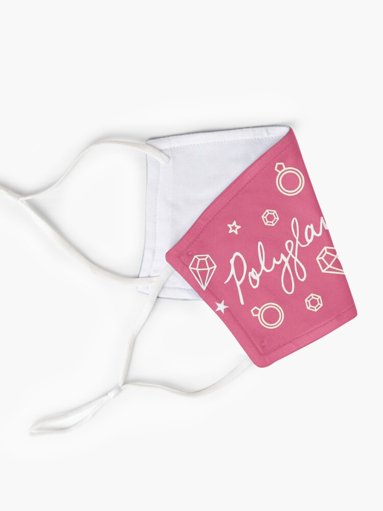 Alternate view of Polyglamorous Pink Mask