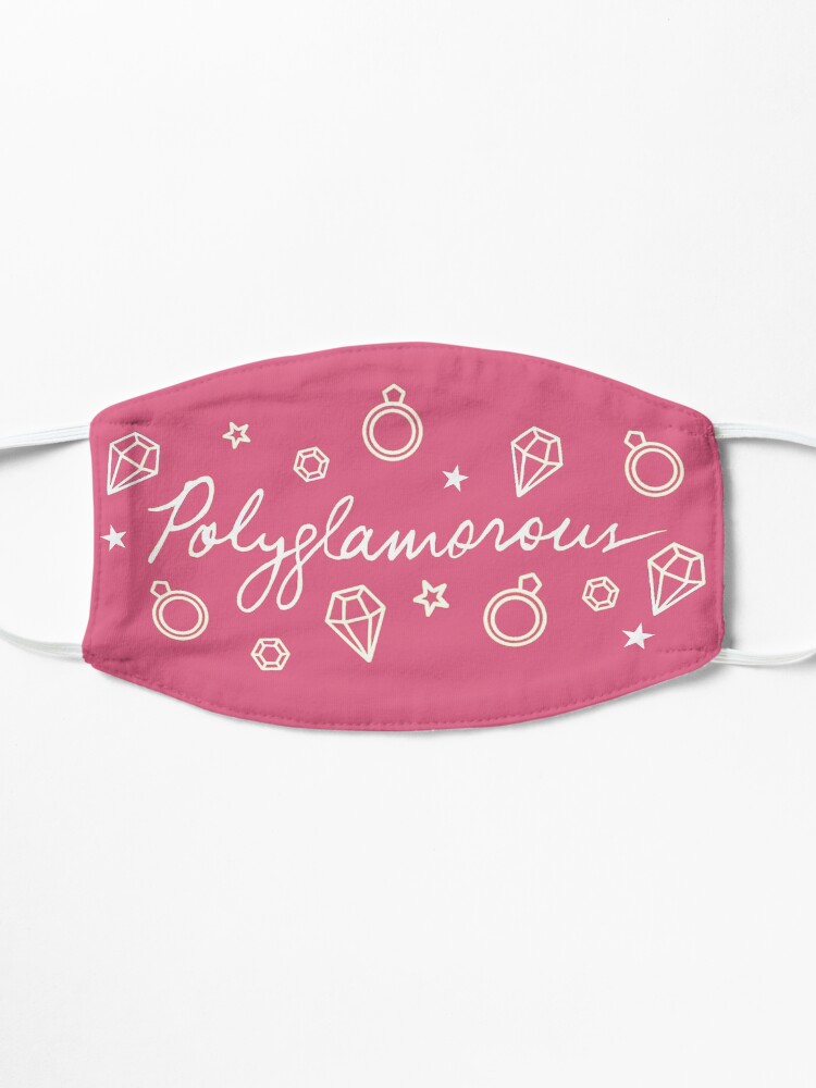 Alternate view of Polyglamorous Pink Mask