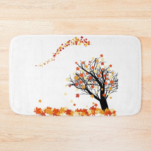 Item preview, Autumn tree with falling leaves designed and sold by CA-Creatives.