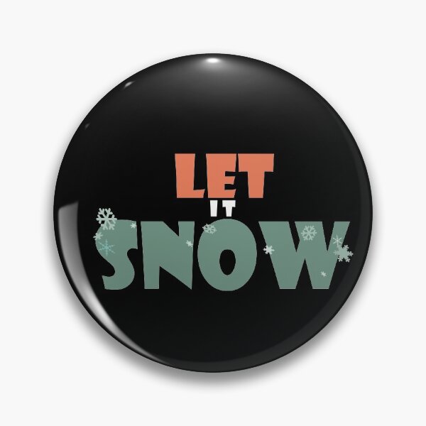 Item preview, Let it snow designed and sold by Mandala & More.