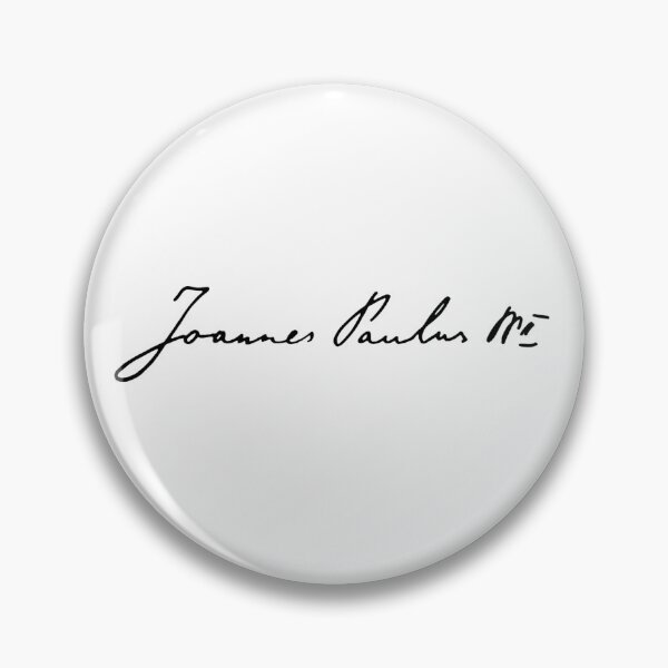 Item preview, Pope Saint John Paul II signature designed and sold by mikoala50.
