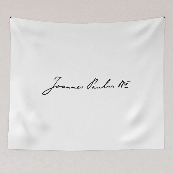 Item preview, Pope Saint John Paul II signature designed and sold by mikoala50.