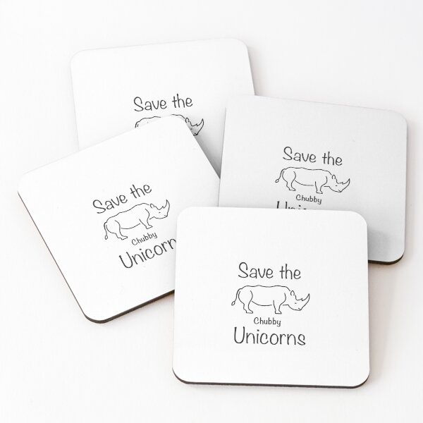Item preview, Save the chubby unicorns  designed and sold by Classylady1Of4.