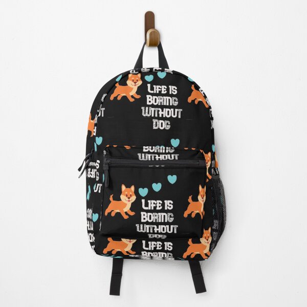 Item preview, life is boring without dog designed and sold by Lakki-s.