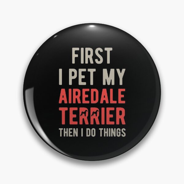 Item preview, Funny Airedale Terrier designed and sold by artworkbyrihen.