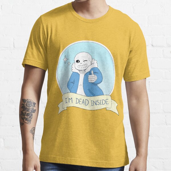 Undertale Sans I m Dead Inside T shirt' Men's T-Shirt