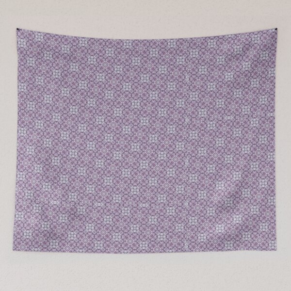 Item preview, Abstract floral geometric pattern designed and sold by oksanarozmay.