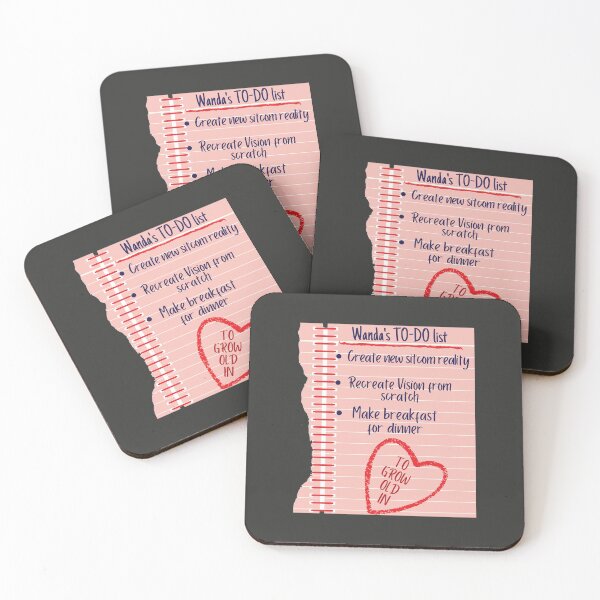 Item preview, Wanda's TO-DO List designed and sold by hashnan21.