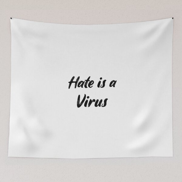 Item preview, Hate is a Virus 'White Edition' designed and sold by Luxury-Outfits.
