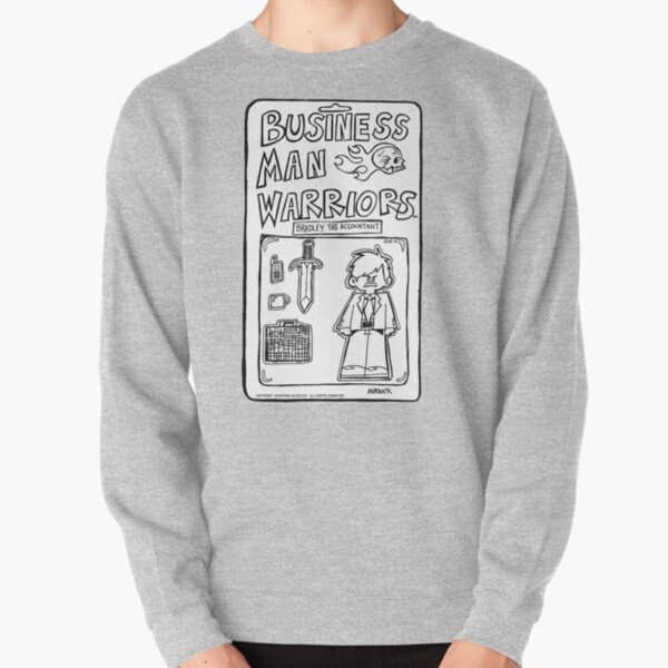 Businessman Warriors Pullover Sweatshirt