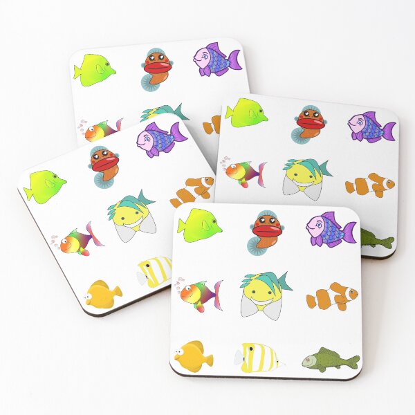 Item preview, World of Cute Fishes designed and sold by LibicoStore.