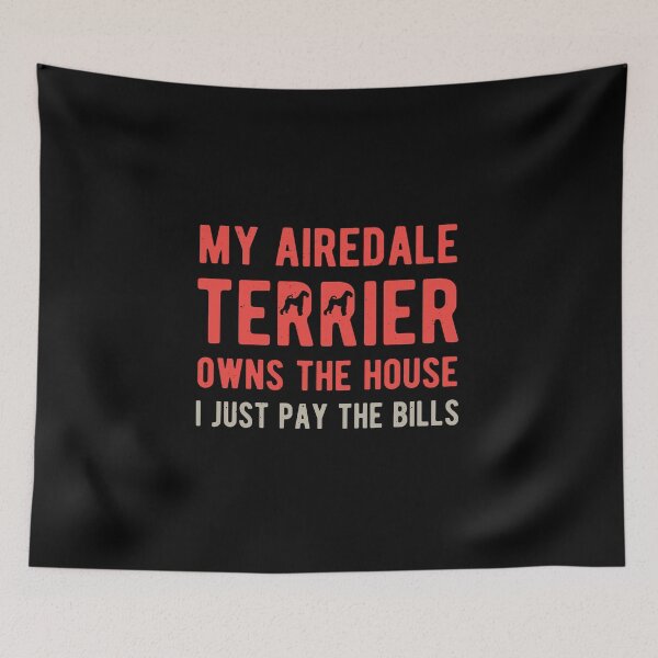 Item preview, Funny Airedale Terrier designed and sold by artworkbyrihen.