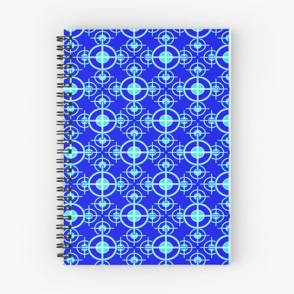 Item preview, Bold Blue Retro Maximalist Style Pattern designed and sold by Giftables.