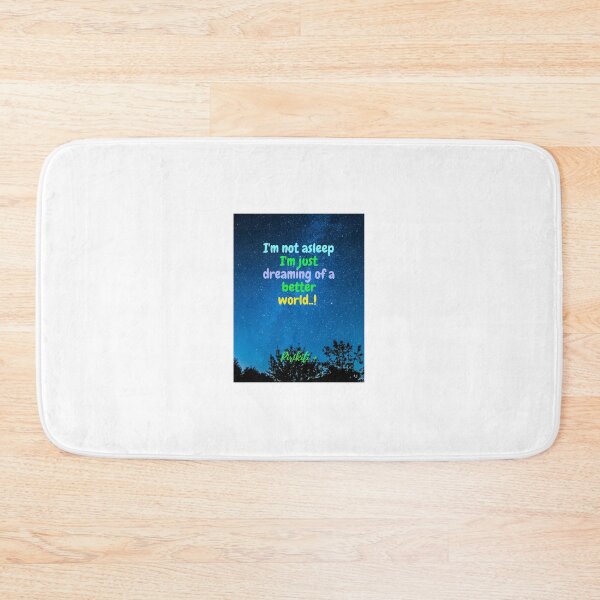 Item preview, I'm not asleep ... I'm just dreaming of a better world ..! designed and sold by pirikiti64-.