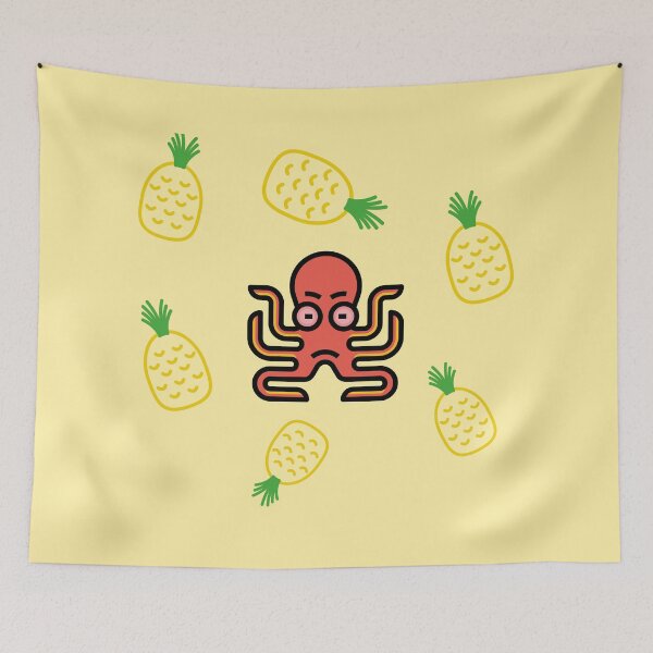 Item preview, Pineapple Octopus designed and sold by TheGoToStore.