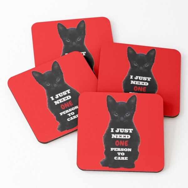 Item preview, A Lonely Black Kitten designed and sold by TeesbyGinyard.
