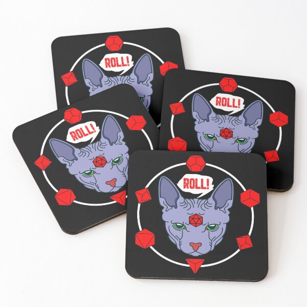 Item preview, Dungeon Cat Master designed and sold by MaddFictional.