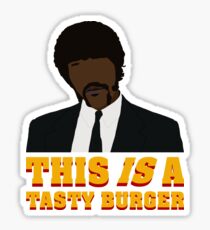 This is a tasty burger. Sticker