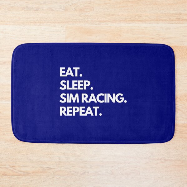 Item preview, Eat Sleep Sim Racing Repeat designed and sold by TheGreekGuy.